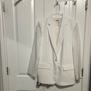 DKNY Classic White Blazer